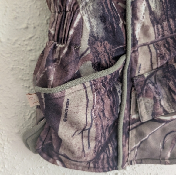 NWT Polartec She Safari Camo Fleece Vest - Picture 6 of 6